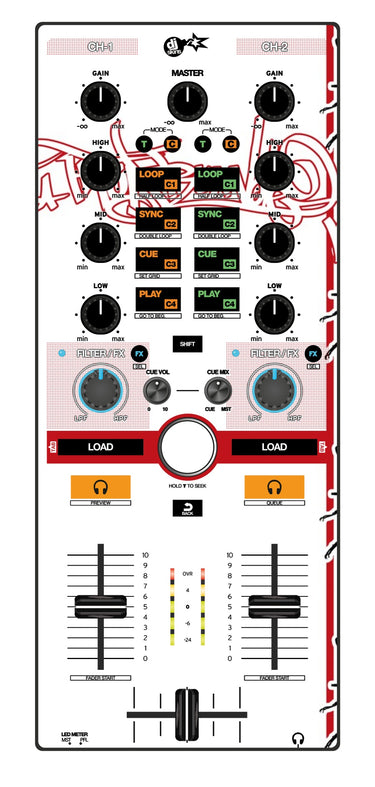Reloop Mixtour Skin Thudrumble